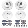 Power Stop 17-18 Kia Sportage Front & Rear Z17 Evolution Geomet Coated Brake Kit