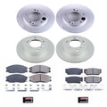 Power Stop 07-09 Kia Sorento Front & Rear Z17 Evolution Geomet Coated Brake Kit
