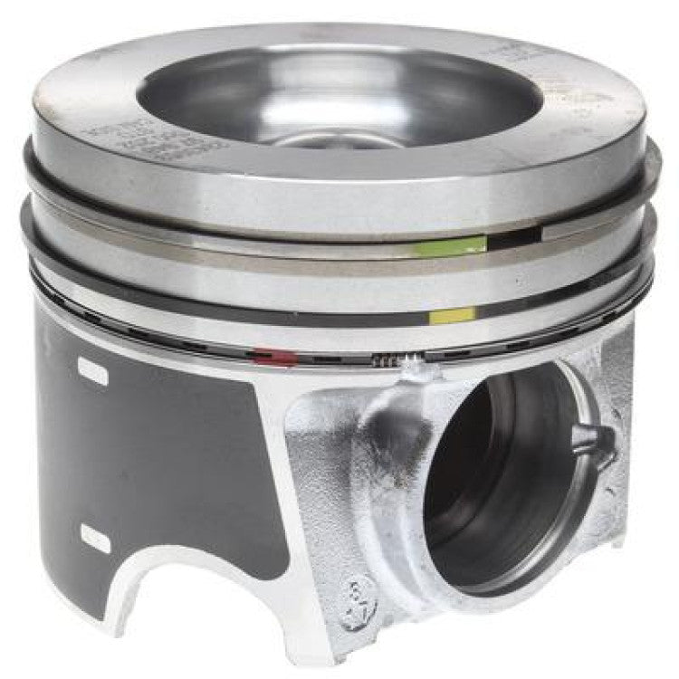Mahle OE Navistar MaxxForce 7 6.4L Diesel Reduced Comp STD Piston With Rings Set (Set of 8)