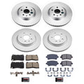 Power Stop 13-19 Cadillac XTS Front & Rear Z17 Coated Brake Kit