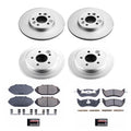 Power Stop 98-02 Ford Crown Victoria Front & Rear Z17 Evolution Geomet Coated Brake Kit