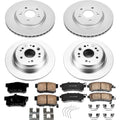 Power Stop 12-15 Honda Crosstour Front & Rear Z17 Evolution Geomet Coated Brake Kit