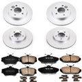 Power Stop 96-97 Ford Thunderbird Front & Rear Z17 Evolution Geomet Coated Brake Kit