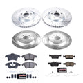 Power Stop 19-20 Ford Police Responder Hybrid Front & Rear Z23 Evolution Sport Brake Kit