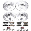 Power Stop 06-09 Chevrolet Trailblazer Front & Rear Z23 Evolution Sport Brake Kit