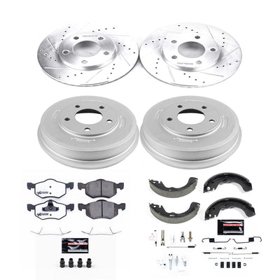 Power Stop 01-07 Ford Escape Front & Rear Z36 Truck & Tow Brake Kit