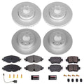 Power Stop 2019 Volkswagen Golf Front & Rear Z23 Evolution Sport Coated Brake Kit