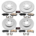 Power Stop 00-05 Buick LeSabre Front & Rear Z17 Evolution Geomet Coated Brake Kit