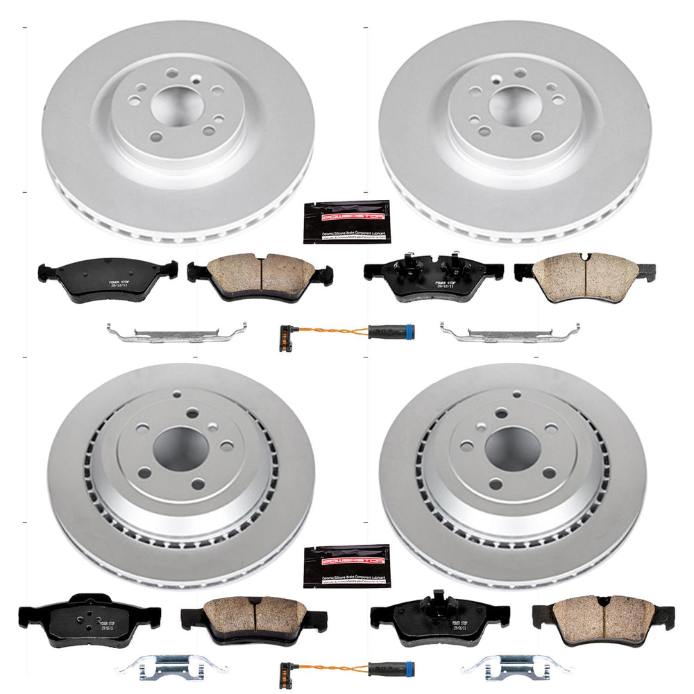 Power Stop 05-06 Mercedes-Benz G55 AMG Front & Rear Z23 Evolution Sport Coated Brake Kit