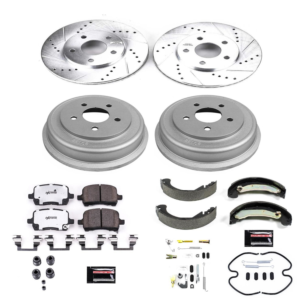 Power Stop 2008 Chevrolet HHR Front & Rear Z26 Street Warrior Brake Kit