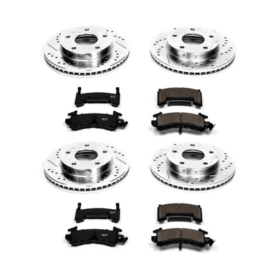 Power Stop 79-85 Oldsmobile Toronado Front & Rear Z23 Evolution Sport Brake Kit