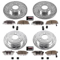Power Stop 1989 Honda CRX Front & Rear Z26 Street Warrior Brake Kit