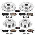 Power Stop 07-10 Hyundai Elantra Front & Rear Z23 Evolution Sport Brake Kit