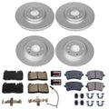 Power Stop 2013 Audi Q5 Front & Rear Z23 Evolution Sport Coated Brake Kit