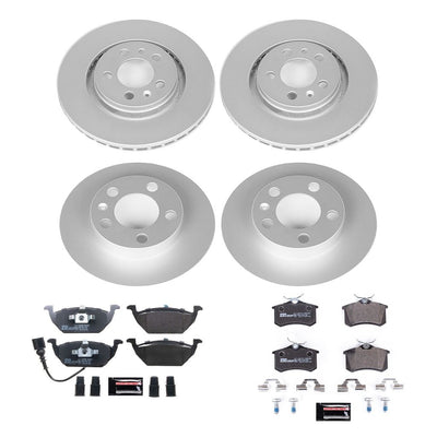 Power Stop 99-06 Volkswagen Beetle Front & Rear Euro-Stop Brake Kit
