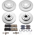Power Stop 16-18 Cadillac CT6 Front & Rear Z17 Evolution Geomet Coated Brake Kit
