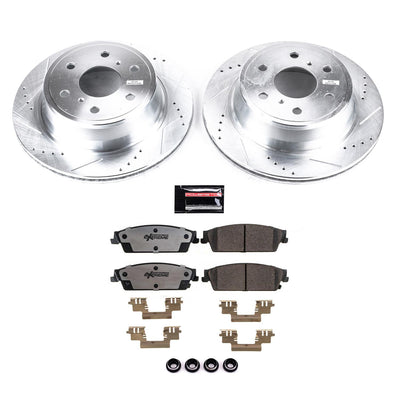 Power Stop 07-14 Cadillac Escalade Rear Z36 Truck & Tow Brake Kit
