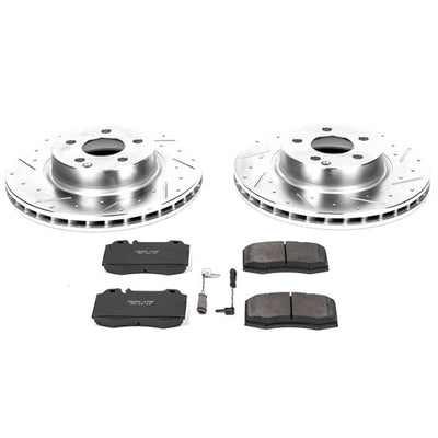 Power Stop 03-06 Mercedes-Benz E500 Front & Rear Z23 Evolution Sport Brake Kit