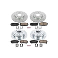 Power Stop 09-12 Hyundai Elantra Front & Rear Z23 Evolution Sport Brake Kit