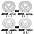 Power Stop 06-11 Buick Lucerne Front & Rear Z17 Evolution Geomet Coated Brake Kit
