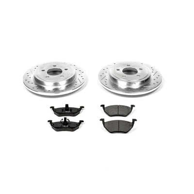 Power Stop 05-07 Ford Escape Front & Rear Z23 Evolution Sport Brake Kit