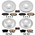Power Stop 05-06 Honda CR-V Front & Rear Z17 Evolution Geomet Coated Brake Kit