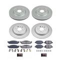 Power Stop 2010 Lincoln MKT Front & Rear Z17 Coated Brake Kit