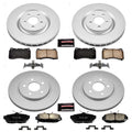 Power Stop 2012 Ford Mustang Front & Rear Z17 Evolution Geomet Coated Brake Kit