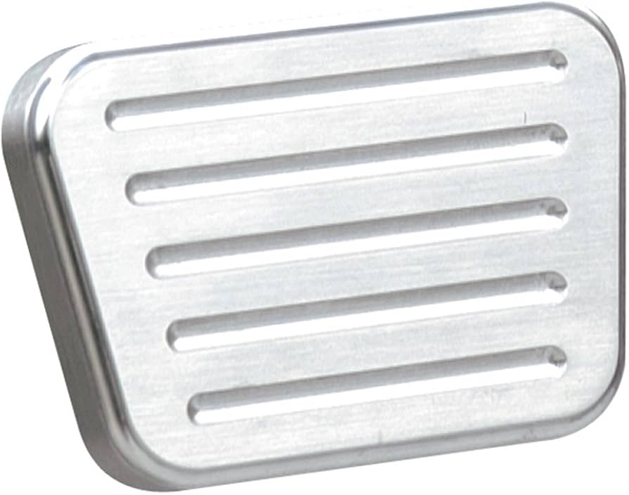 BILLET ALUMINUM BRAKE AND CLUTCH PEDAL PAD