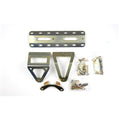CASE MOUNT SHIFTER GM TH350 TRANS W/CHROME 8IN SGL BEND LEVER & PISTON KNOB