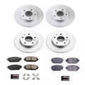 Power Stop 2019 Mazda CX-3 Front & Rear Z17 Evolution Geomet Coated Brake Kit