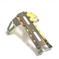 CASE MOUNT SHIFTER GM 4L80 TRANS W/CHROME 23IN SGL BEND LEVER & MUSHROOM KNOB