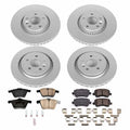 Power Stop 15-18 Volvo S60 Front & Rear Z23 Evolution Sport Coated Brake Kit