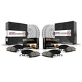 Power Stop 10-14 Subaru Legacy Front & Rear Z17 Evolution Geomet Coated Brake Kit