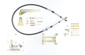 CABLE OPERATED SHIFTER D AODE/4R70W TRANS W/CHROME 6IN STRAIGHT LEVER & HITECH