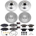 Power Stop 15-18 Audi A3 Front & Rear Z23 Evolution Sport Coated Brake Kit