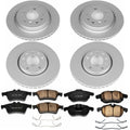Power Stop 03-11 Saab 9-3 Front & Rear Z23 Evolution Sport Coated Brake Kit