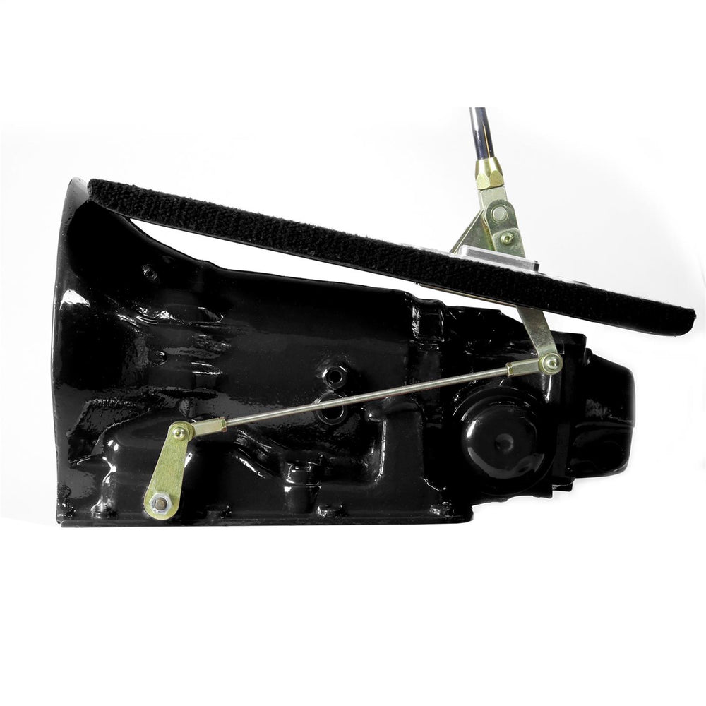FLOOR MOUNT SHIFTER D FMX TRANS W/CHROME 6IN STRAIGHT LEVER & HITECH KNOB