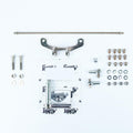 TAIL MOUNT SHIFTER D AODE/4R70W TRANS W/CHROME 8IN SGL BEND LEVER & MUSHROOM KNO