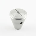 TAIL MOUNT SHIFTER D AOD TRANS W/CHROME 6IN STRAIGHT LEVER & HITECH KNOB