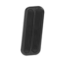 9704 VETTE;BILLET DBW THROTTLE PEDAL PAD;W RUBBER BLACK FINISH