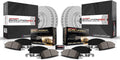 Power Stop 14-17 Infiniti Q50 Front & Rear Z17 Evolution Geomet Coated Brake Kit