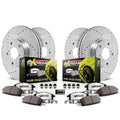 Power Stop 11-14 Chrysler 200 Front & Rear Z26 Street Warrior Brake Kit