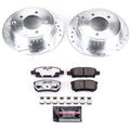 Power Stop 11-14 Chrysler 200 Front & Rear Z26 Street Warrior Brake Kit