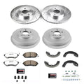 Power Stop 02-03 Subaru Impreza Front & Rear Z26 Street Warrior Brake Kit