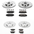 Power Stop 09-10 Pontiac Vibe Front & Rear Z23 Evolution Sport Brake Kit