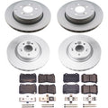 Power Stop 10-16 Hyundai Genesis Coupe Front & Rear Z17 Evolution Geomet Coated Brake Kit