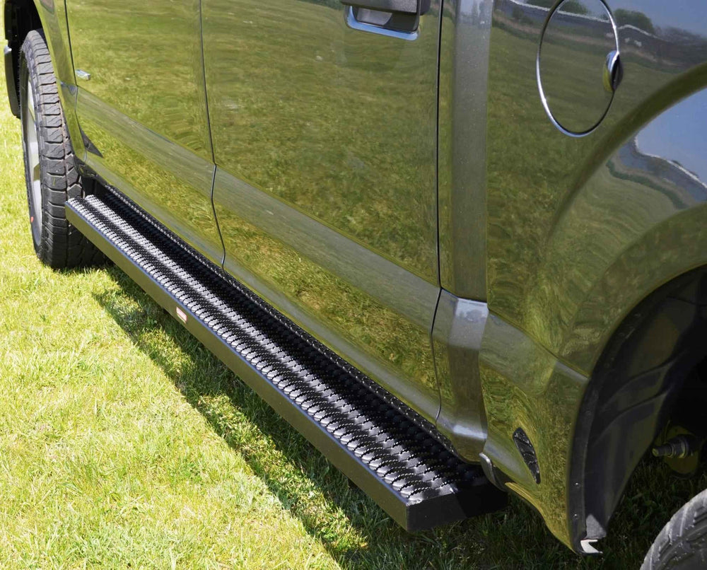 1517 F150 SUPER CAB TEXTURED BLACK RUNNING BOARDS