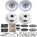 Power Stop 95-00 Lexus LS400 Front & Rear Z17 Evolution Geomet Coated Brake Kit