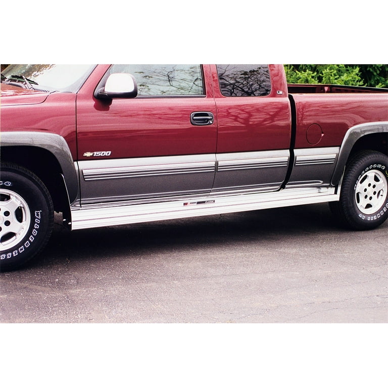 9906 GM SILVERADO/SIERRA EXT CAB SB FULL LENGTH CLASSIC SERIES EXTRUDED 2IN RUNNING BOARDS